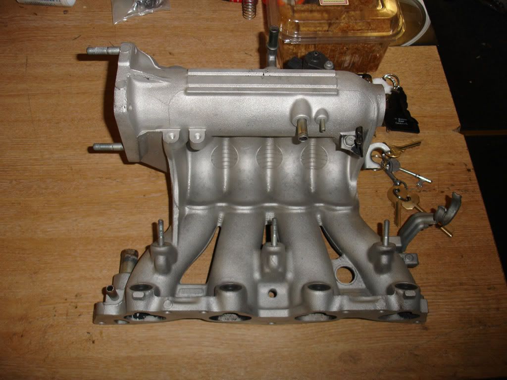 My D16z6 Inlet Manifold Swap ) Honda D Series Forum